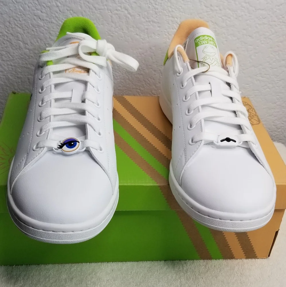 Adidas x Disney Miss Piggy Stan Smith GZ5863 Sneaker Shoes Sz 11 Mens New - Picture 3 of 7